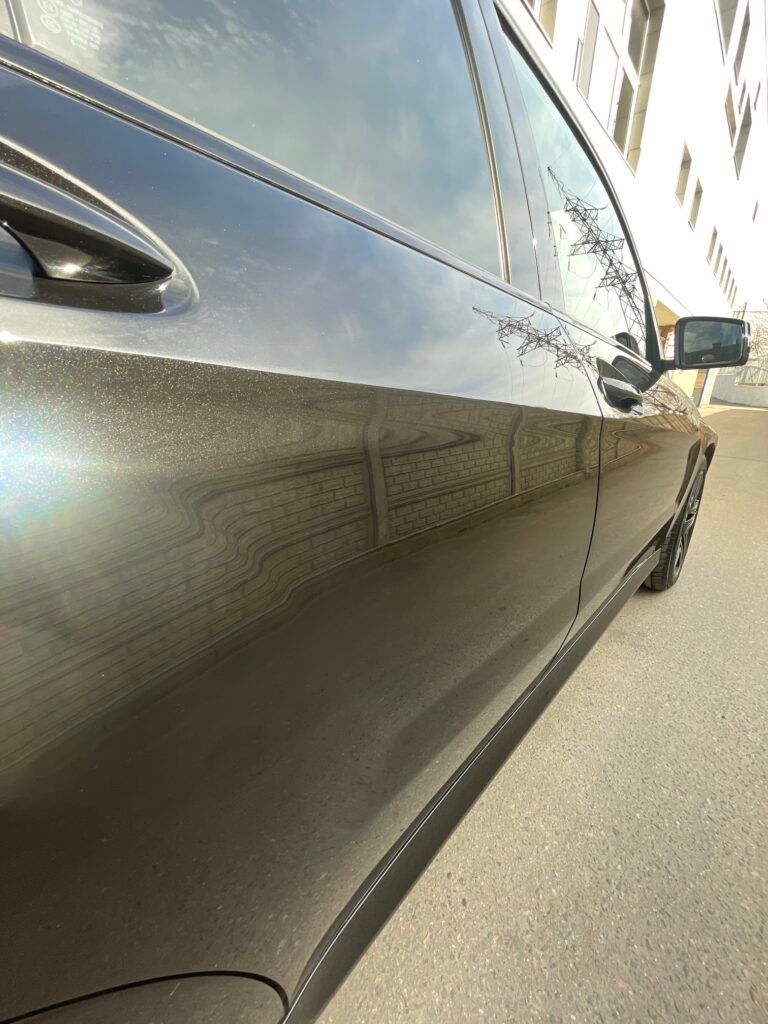 Полировка кузова и антихром Mercedes