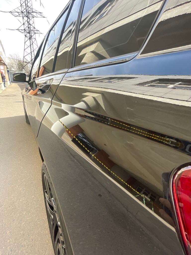 Полировка кузова и антихром Mercedes
