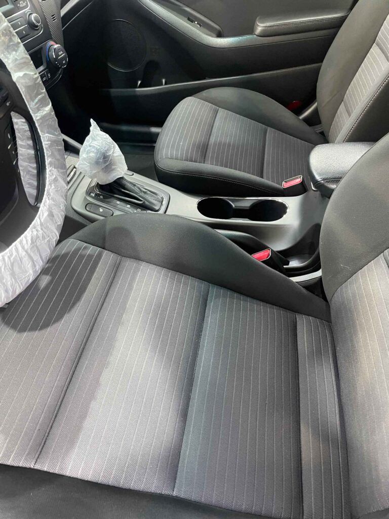 Химчистка салона kia cerato