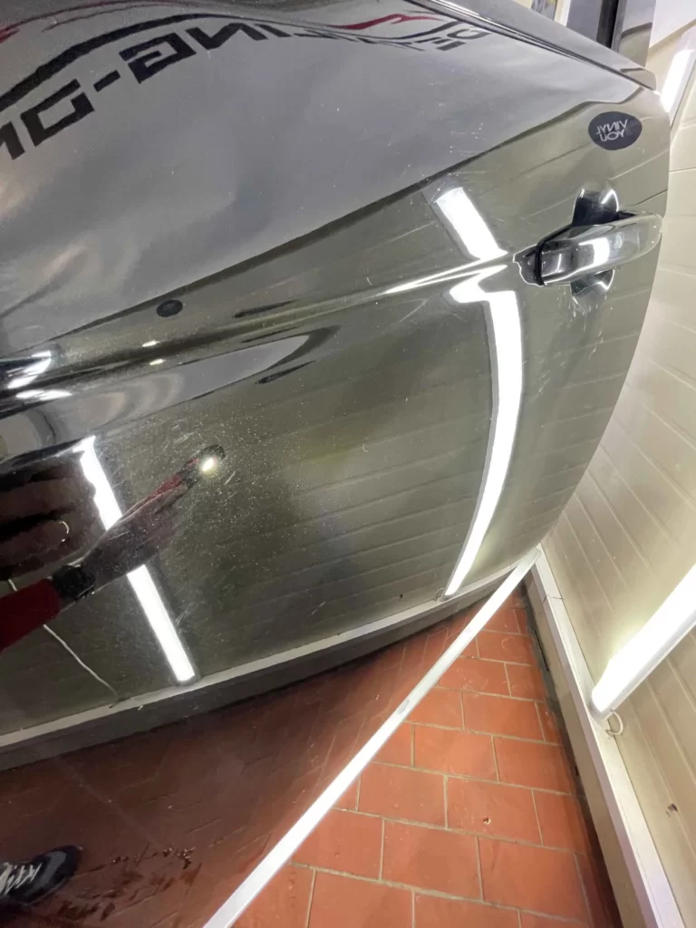 Полировка царапины на кузове Range rover как убрать с помощью полировки
