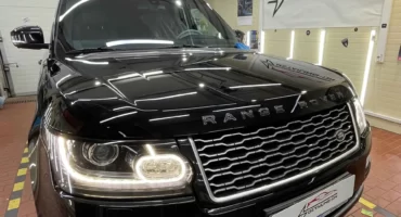 Покрытие кузова керамикой Range Rover Vogua