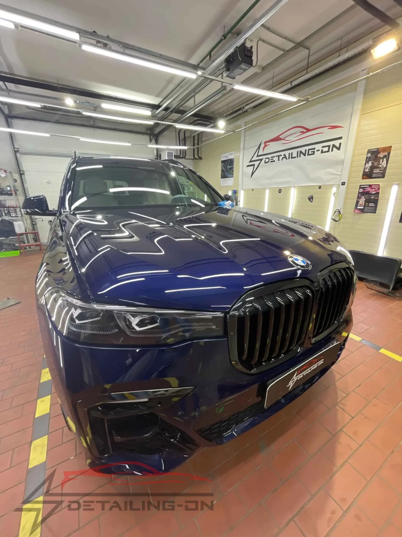 Полировка и покрытие керамикой кузова bmw x7